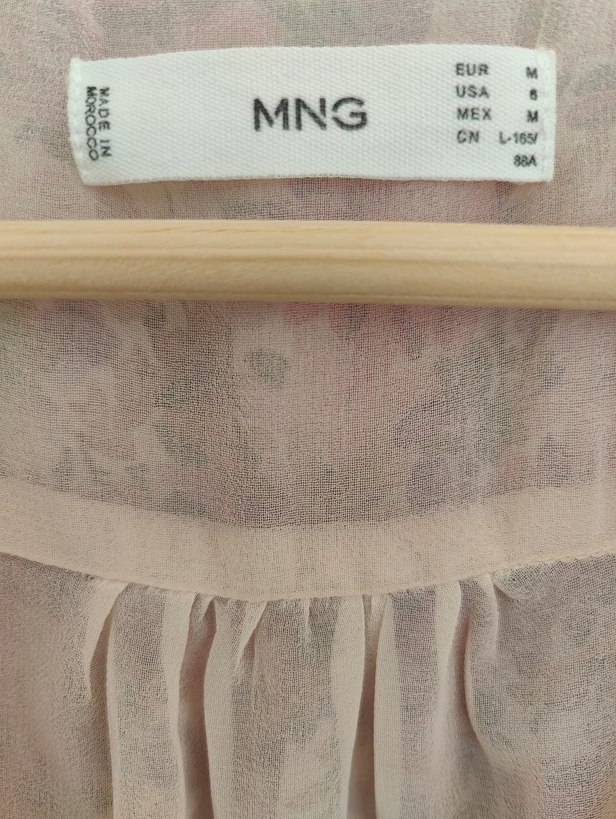 Robe courte fleurie à col V Mango – Taille M — photo 5