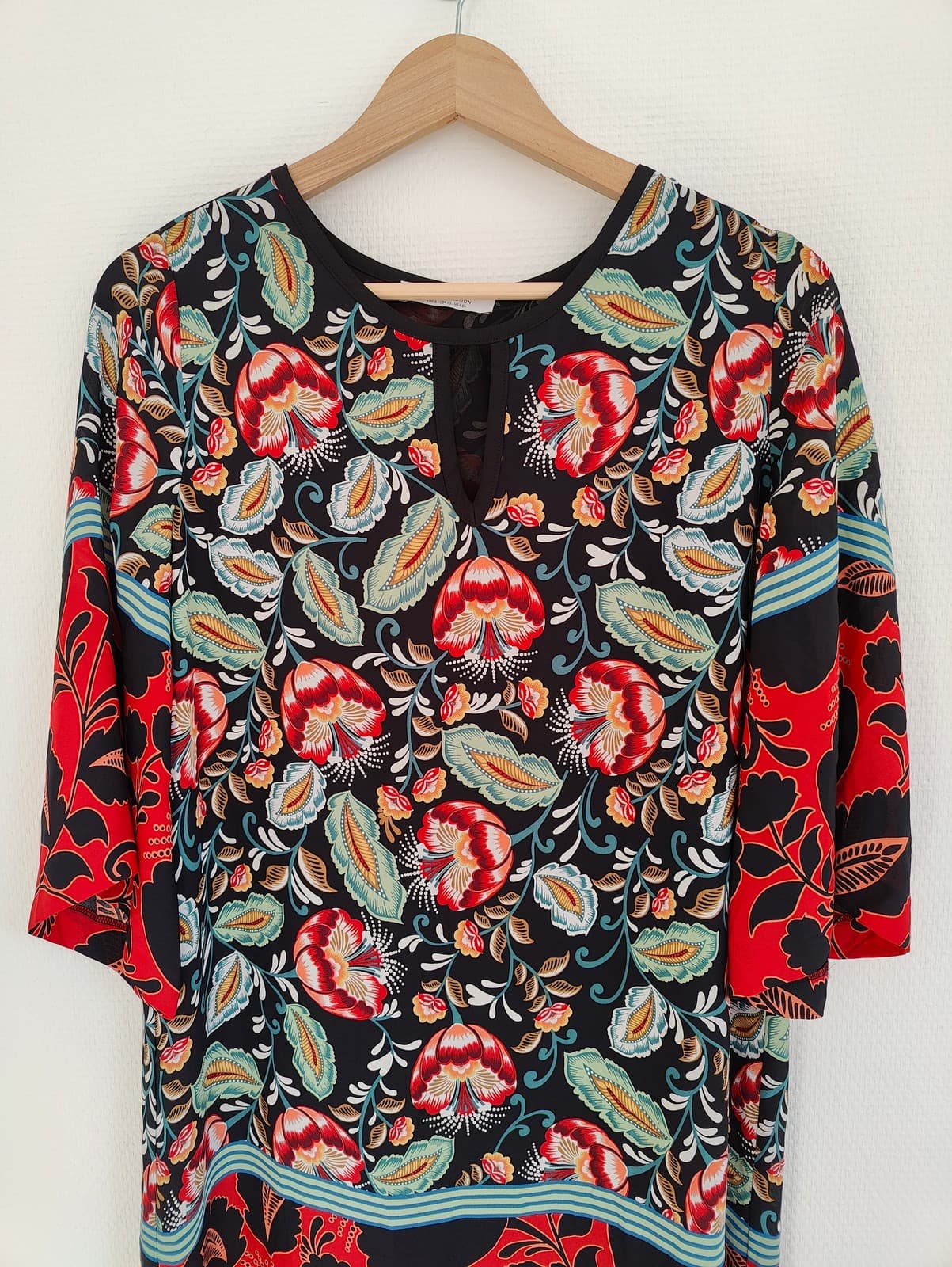 Robe imprimée à manches 3/4 Mango – Taille S — photo 2