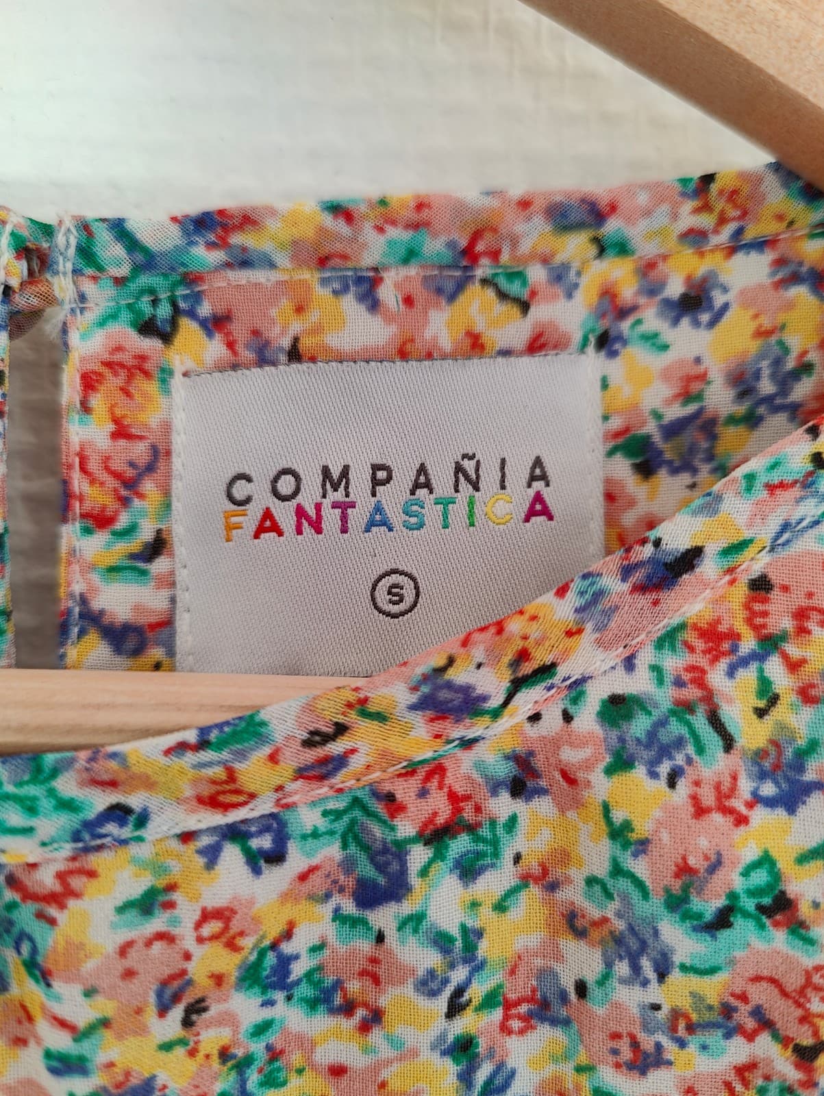 Robe fleurie multicolore Compania Fantastica – Taille S — photo 4