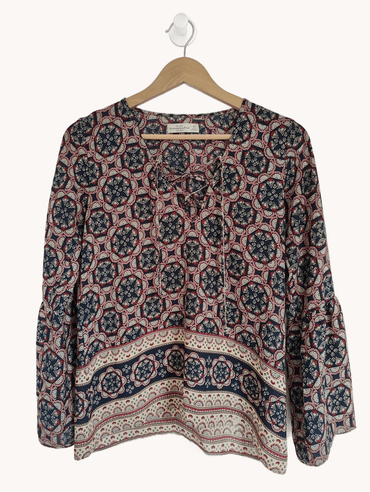 Blouse imprimée Abercrombie & Fitch — Taille XS