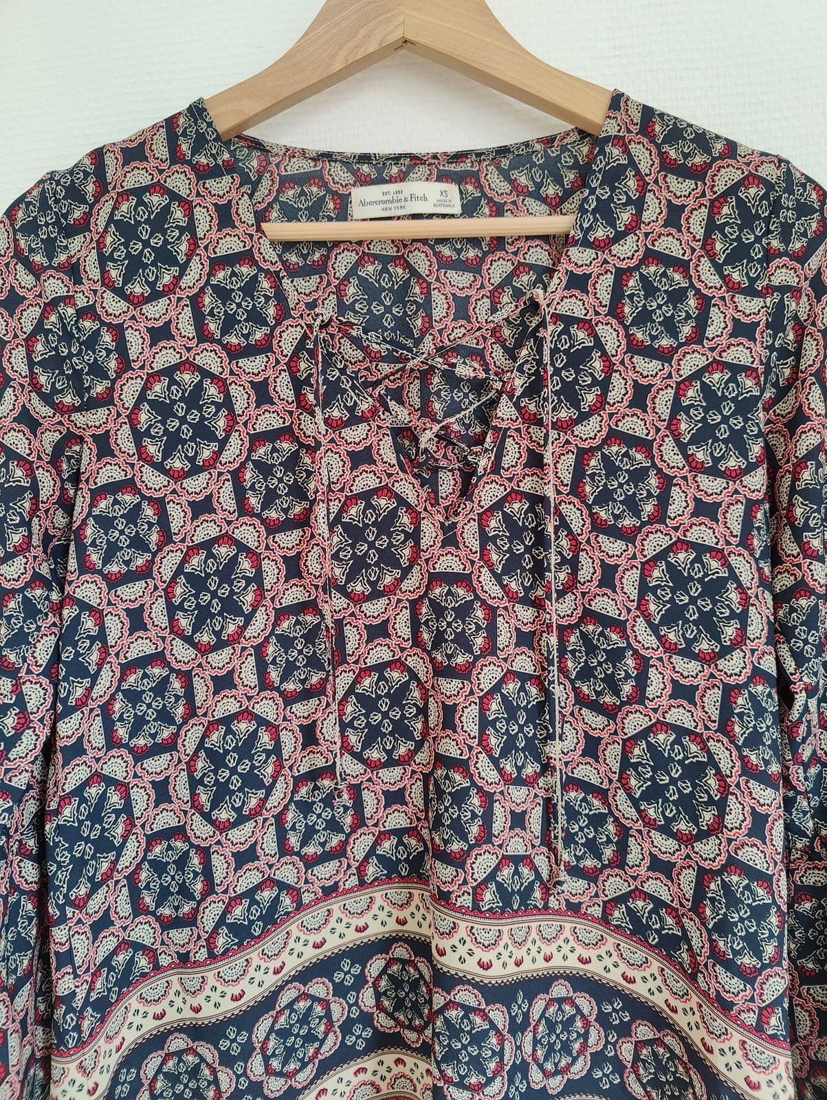 Blouse imprimée Abercrombie & Fitch — Taille XS — photo 2