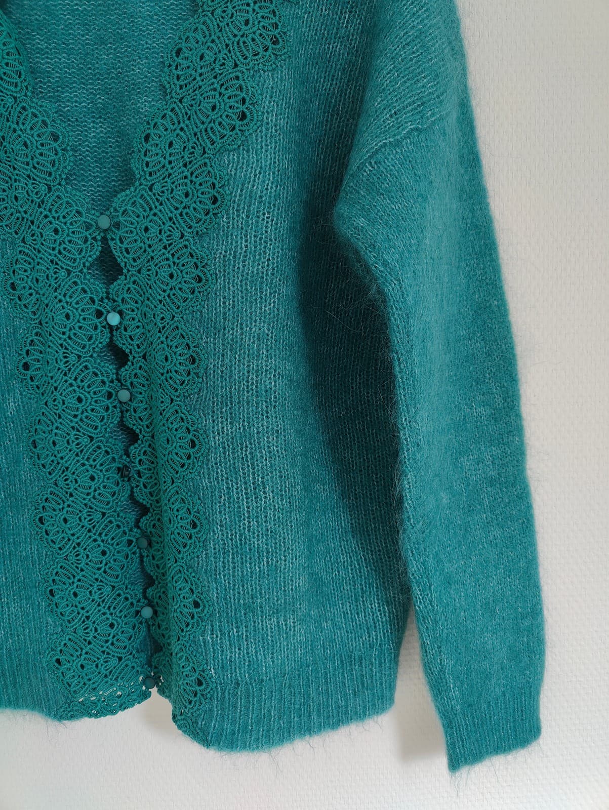 Gilet en maille ajourée Sézane – Taille XS — photo 3