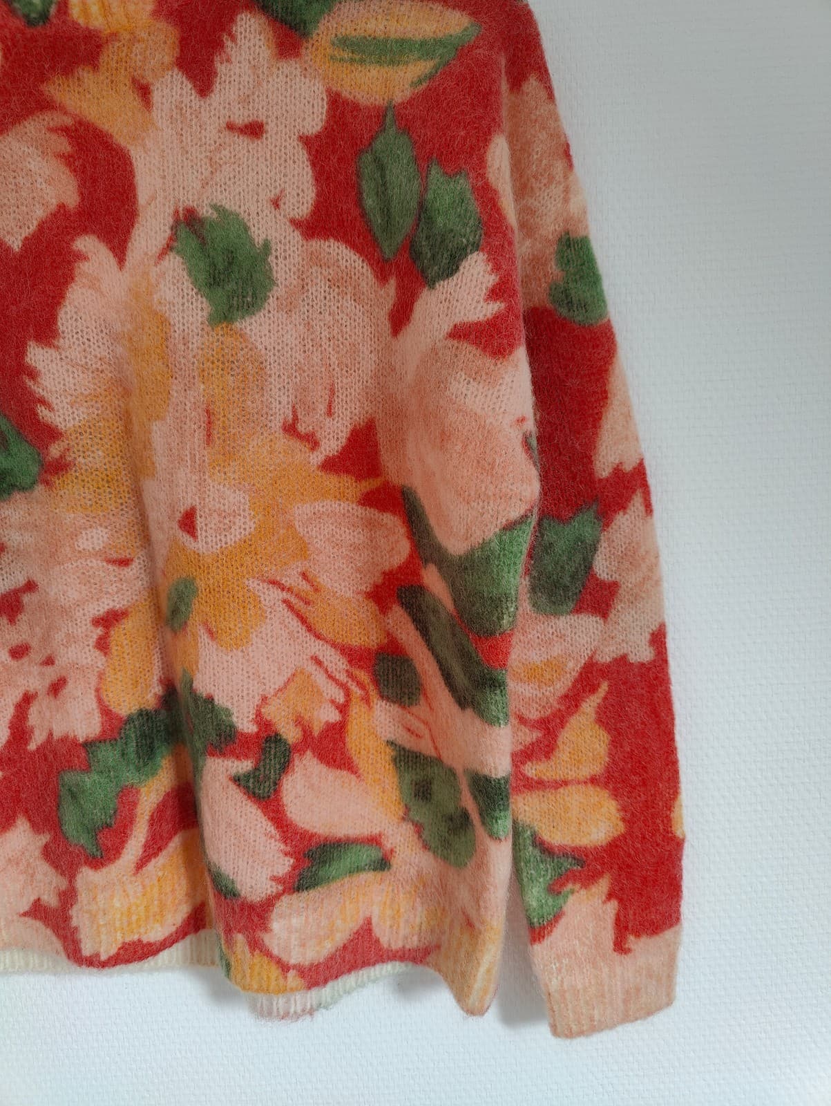 Pull en mohair à motif Sézane – Taille XS — photo 3