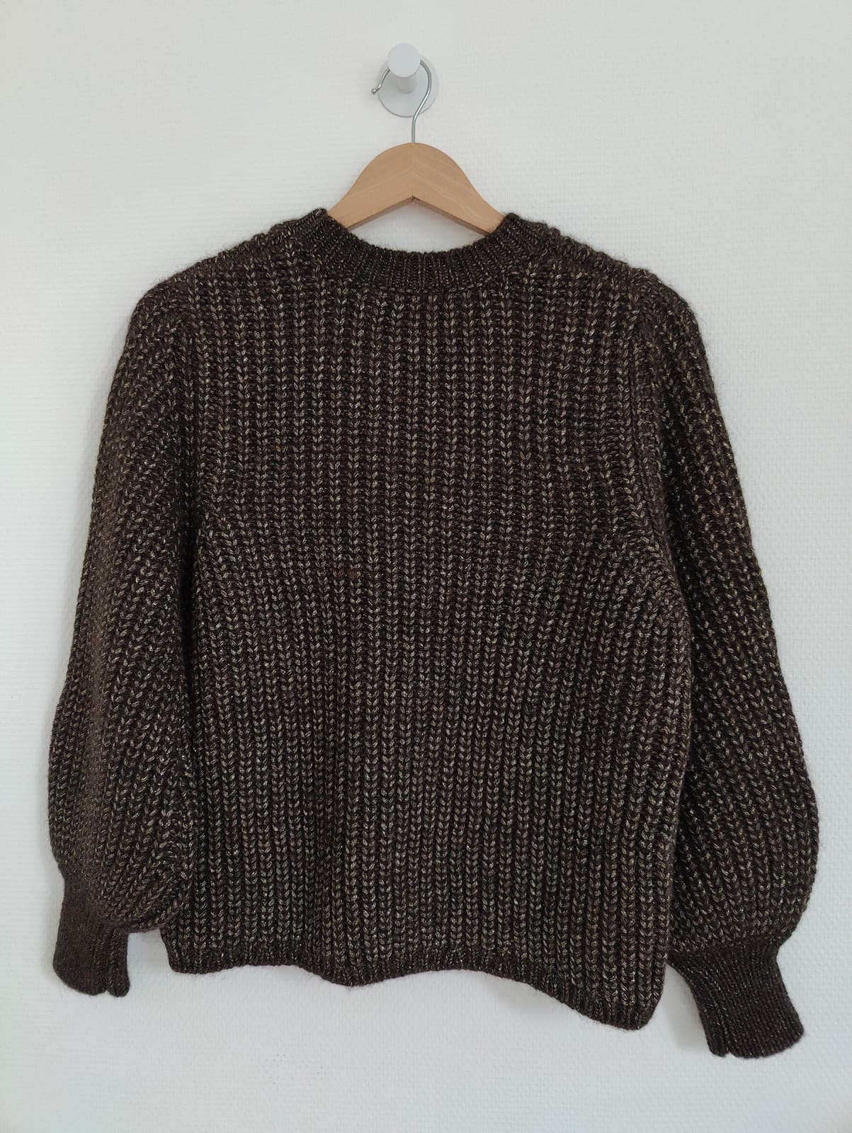 Pull Sézane torsadé en maille épaisse – Taille M — photo 4