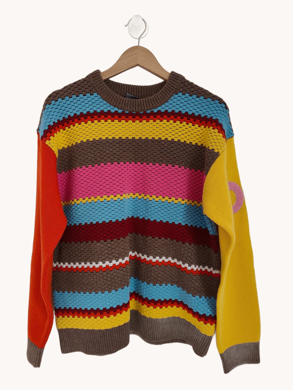 Pull Dsquared2 multicolore en maille texturée – Taille S — photo 1