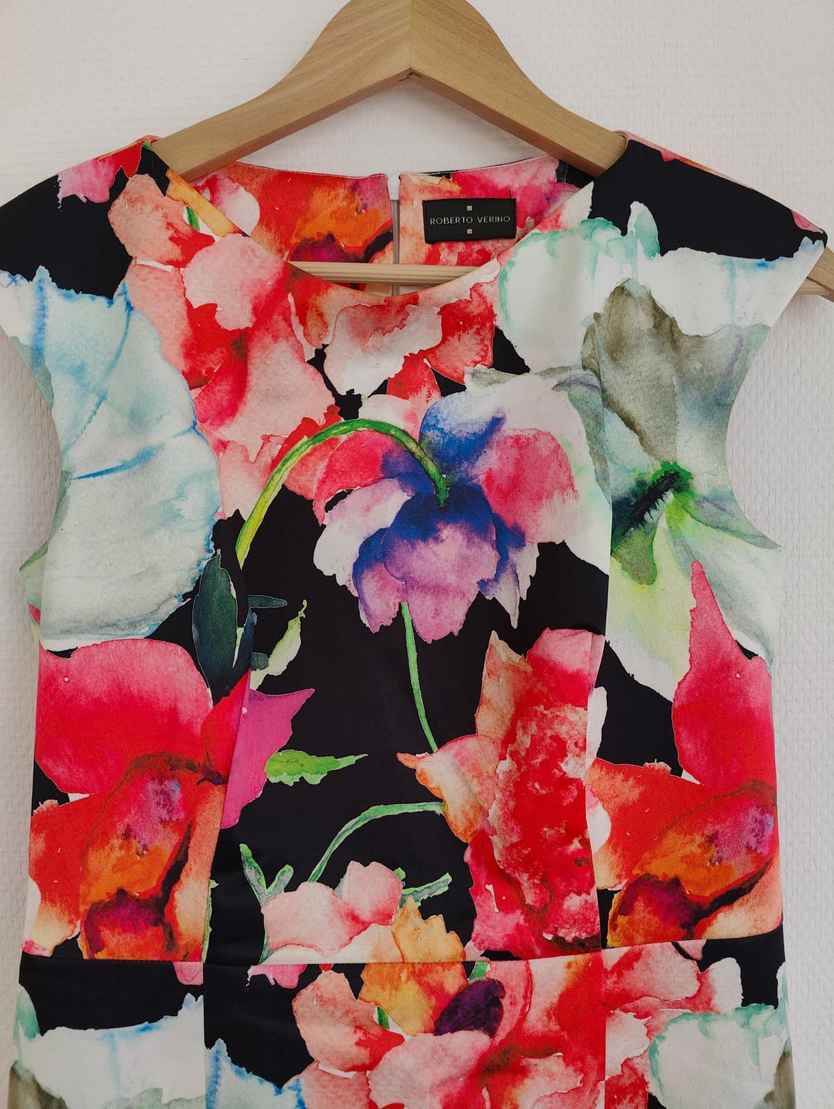 Robe droite fleurie multicolore  Roberto Verino – Taille M — photo 2