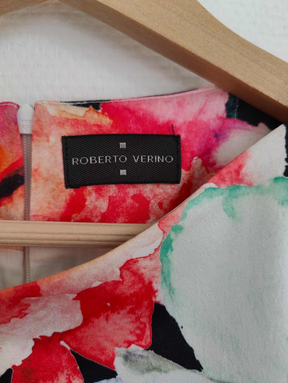 Robe droite fleurie multicolore  Roberto Verino – Taille M — photo 4