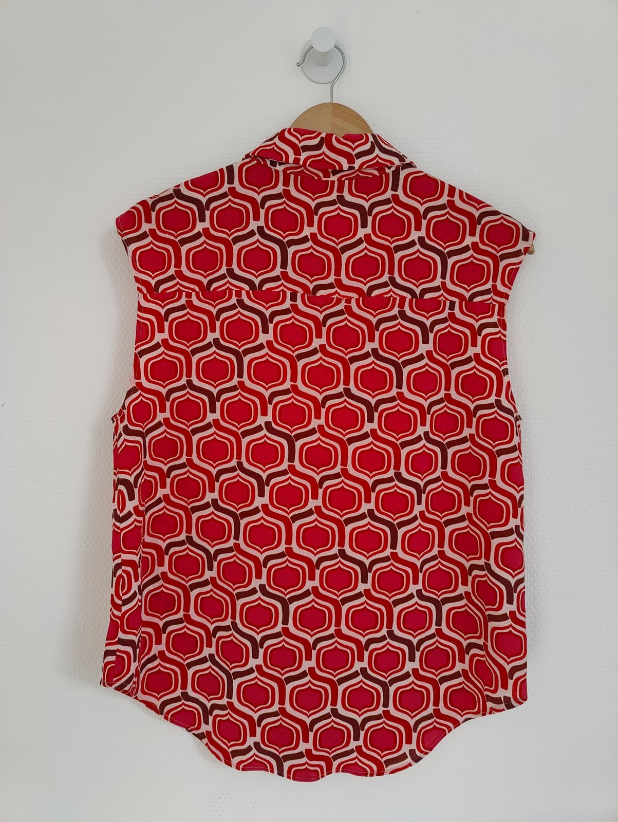 Chemisier Mango imprimé graphique – Taille S — photo 4