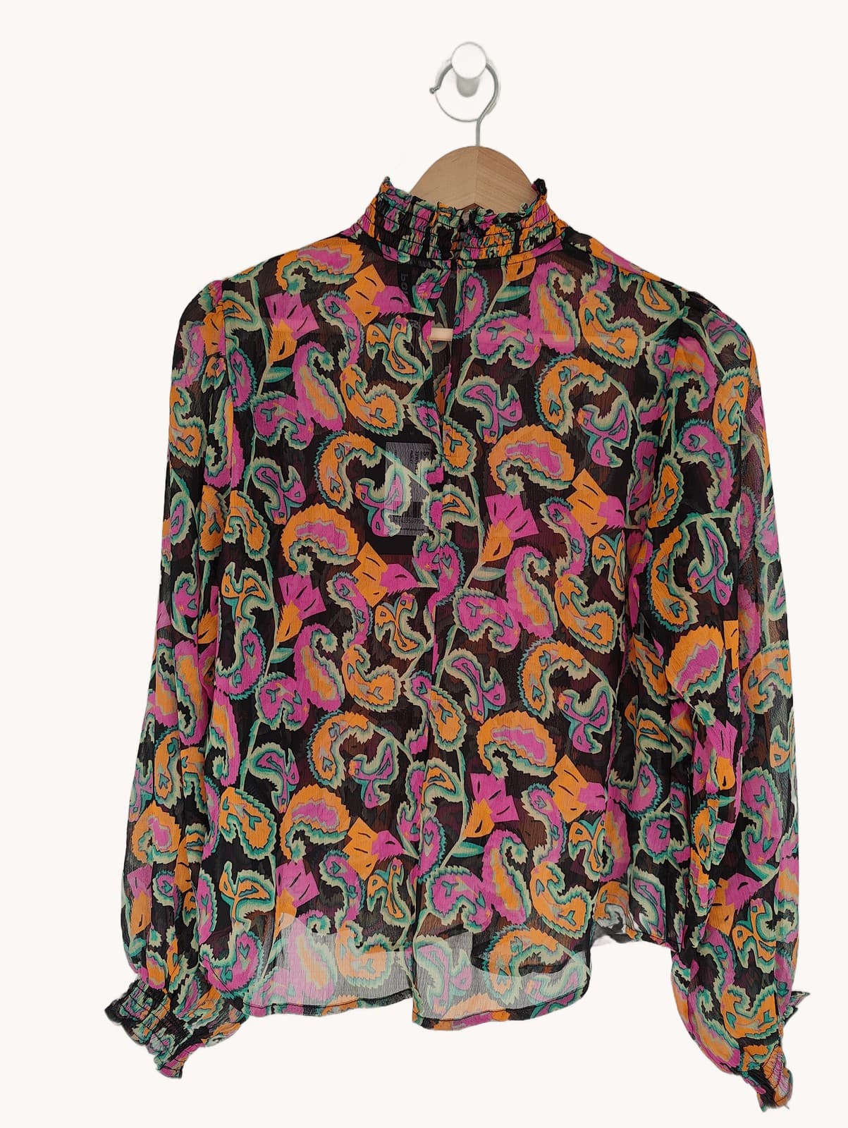 Blouse à imprimé cachemire multicolore Wild Pony – Taille S — photo 1