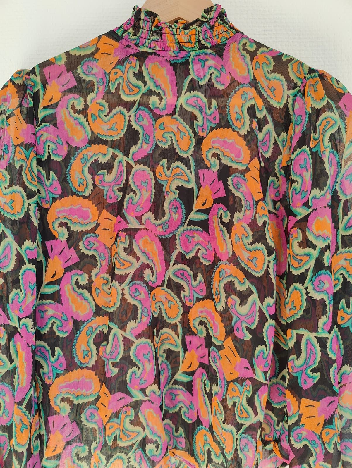 Blouse à imprimé cachemire multicolore Wild Pony – Taille S — photo 2