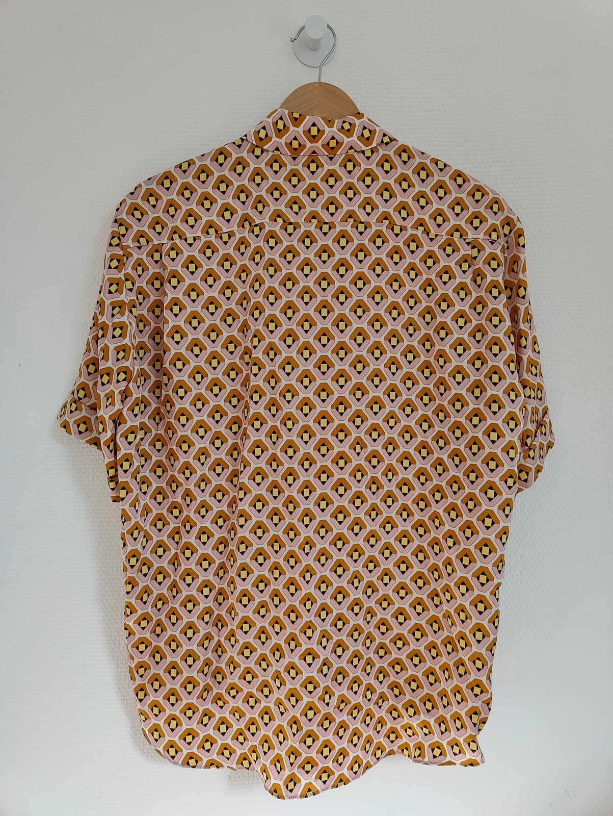 Chemisier imprimé géométrique Zara – Taille XS — photo 5