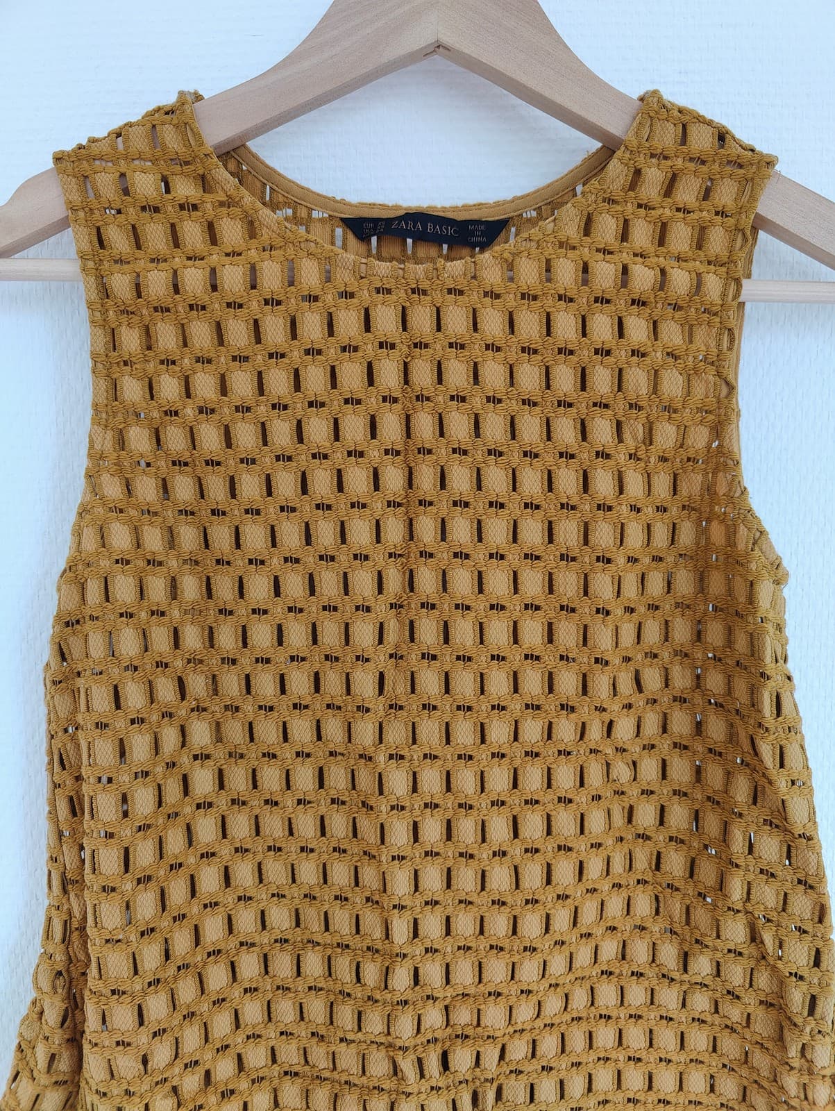 Top sans manches en maille ajourée Zara – Taille XS — photo 2