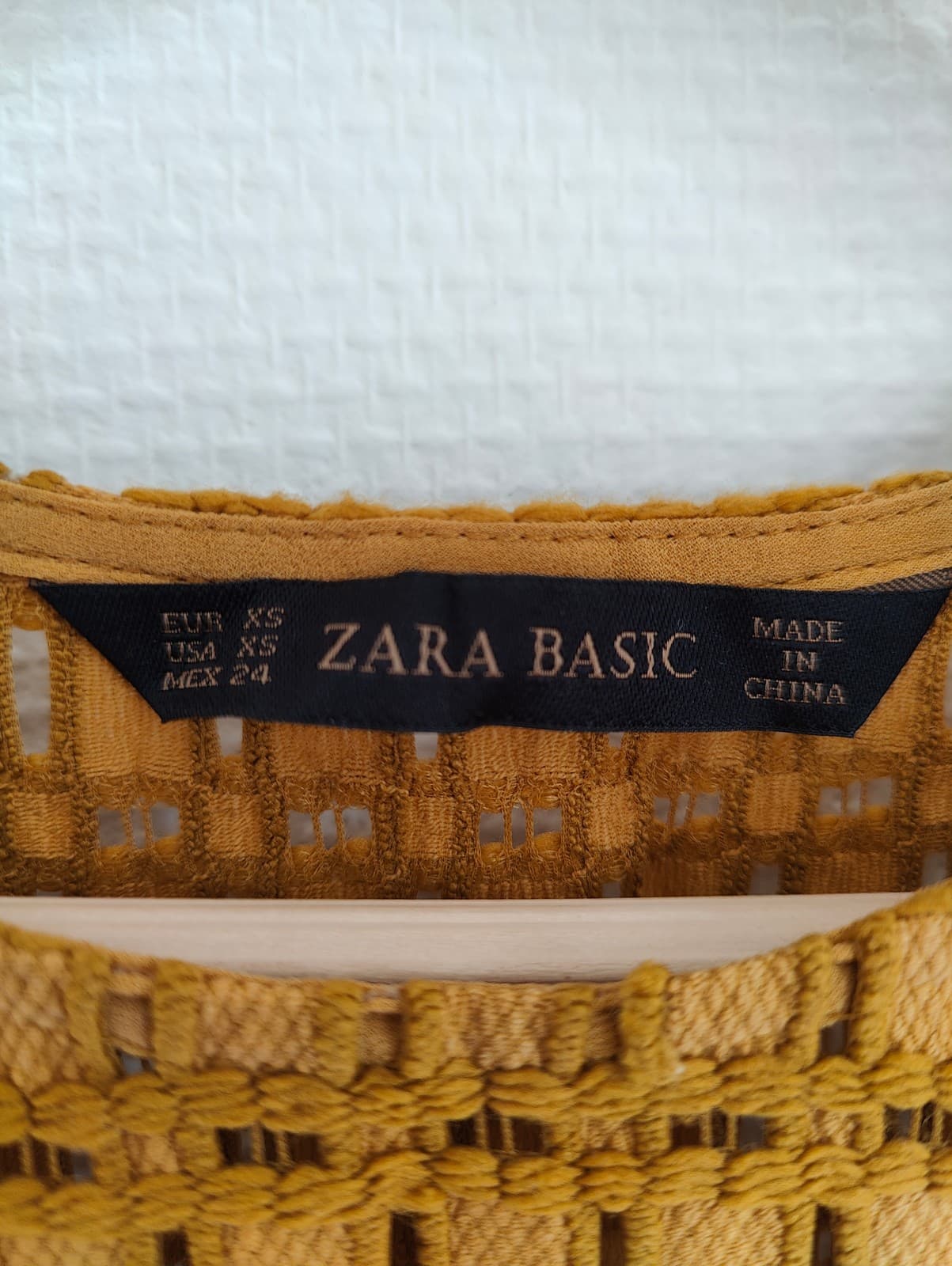 Top sans manches en maille ajourée Zara – Taille XS — photo 4