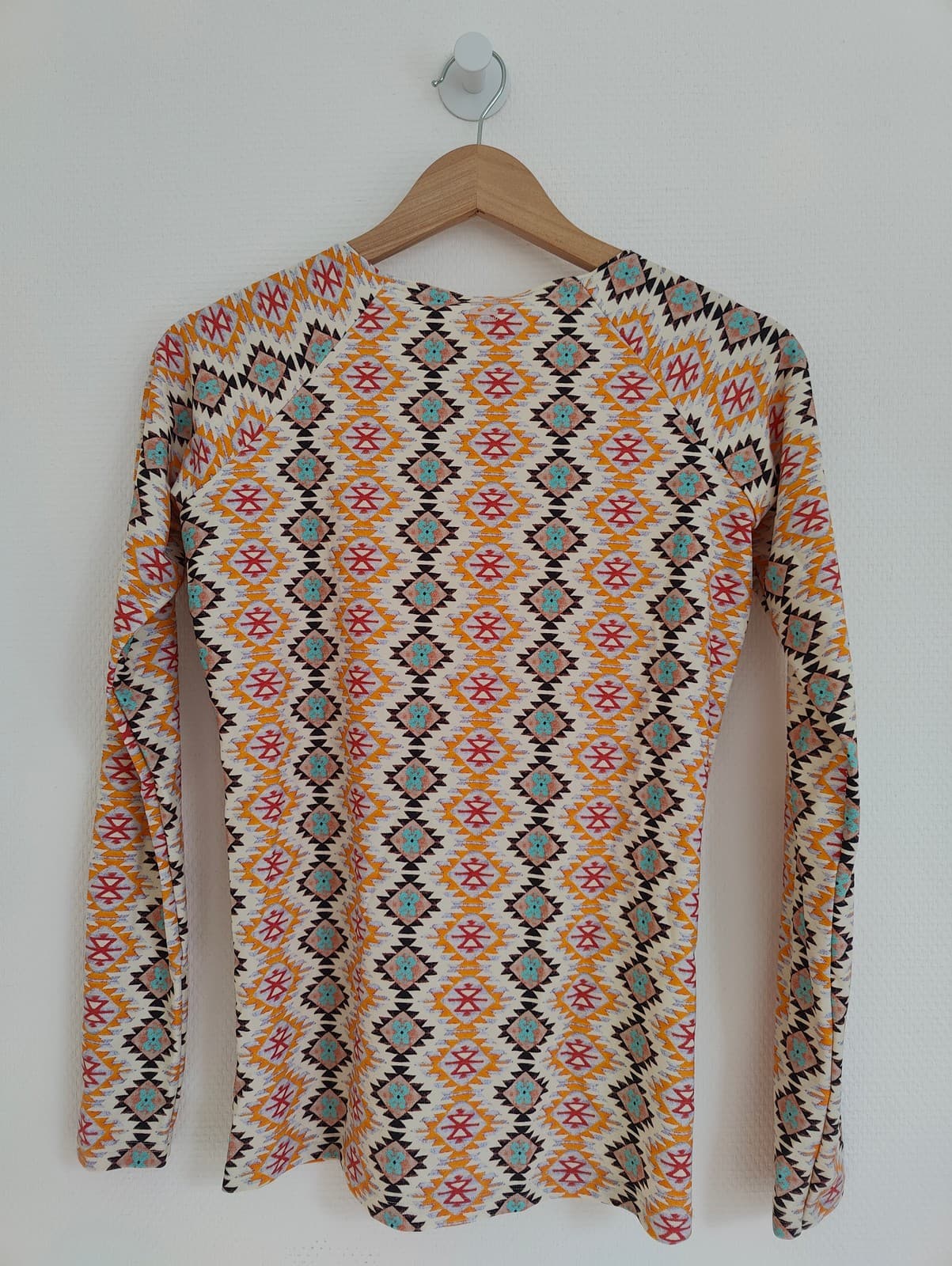 T-shirt Billabong imprimé ethnique multicolore – Taille XS — photo 4