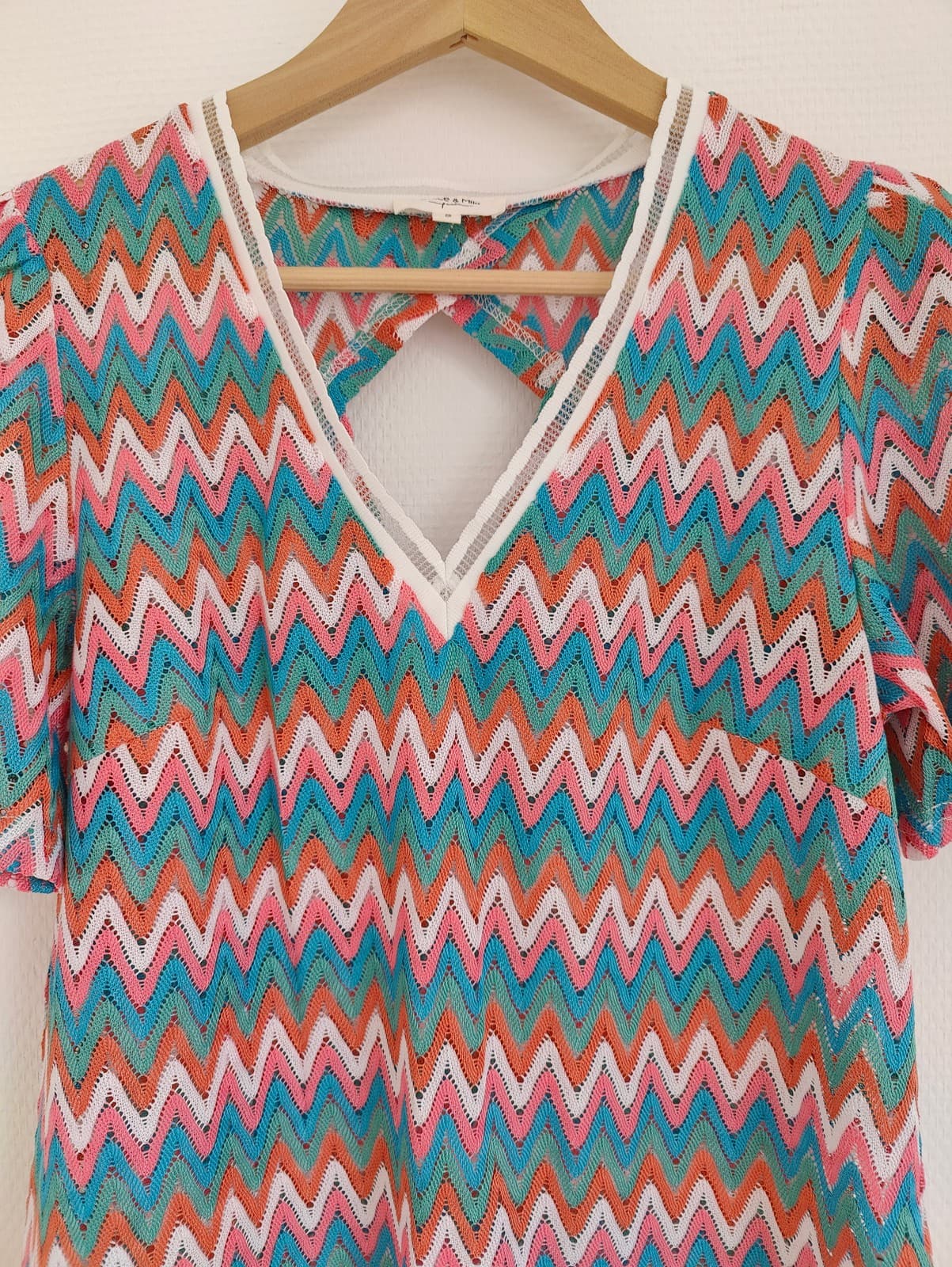 Top Grace & Mila à motif chevrons – Taille S — photo 3