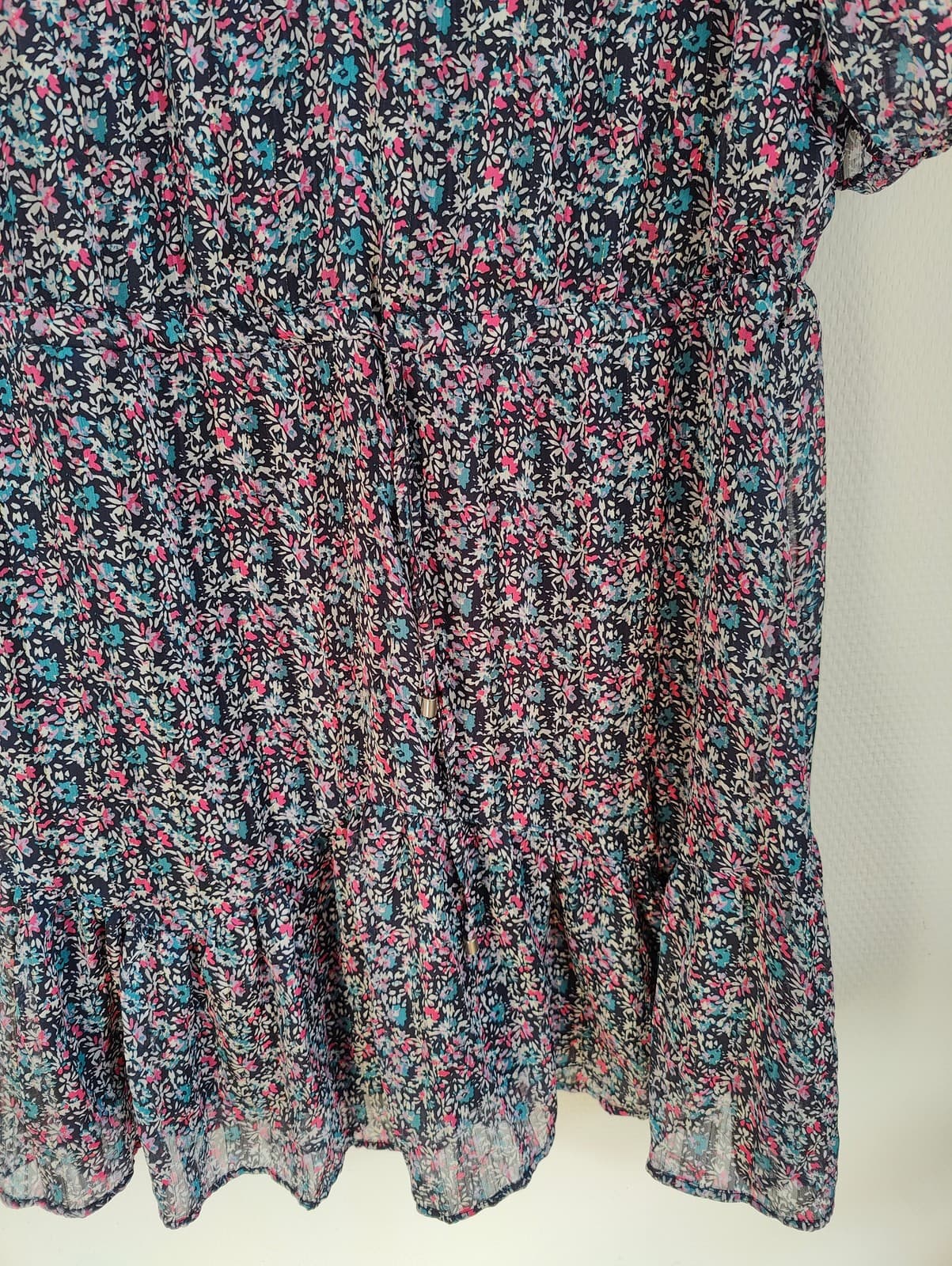 Robe Etam à imprimé floral multicolore – Taille 42 — photo 3