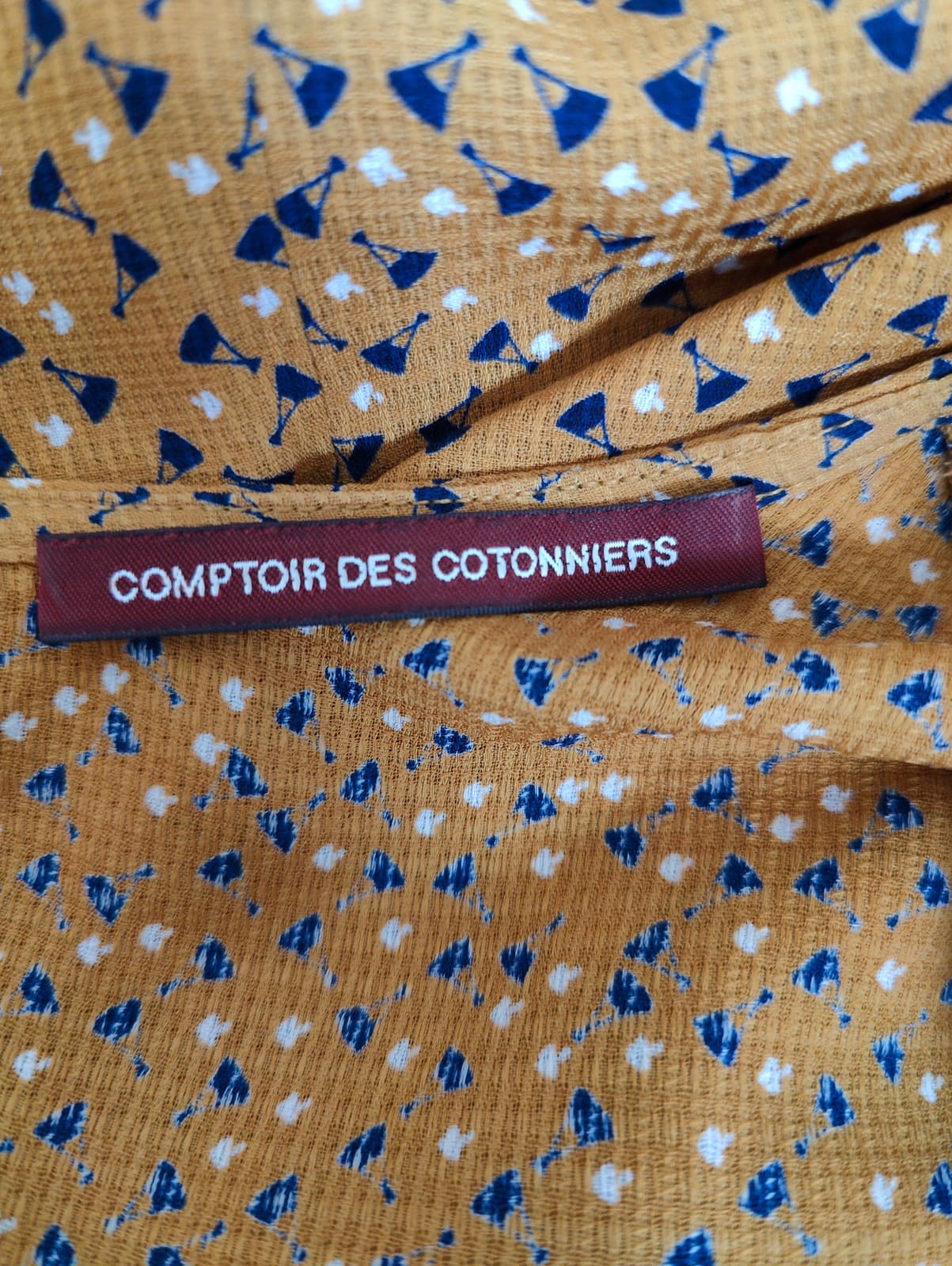 Robe imprimée graphique Comptoir des Cotonniers – Taille 42 — photo 4