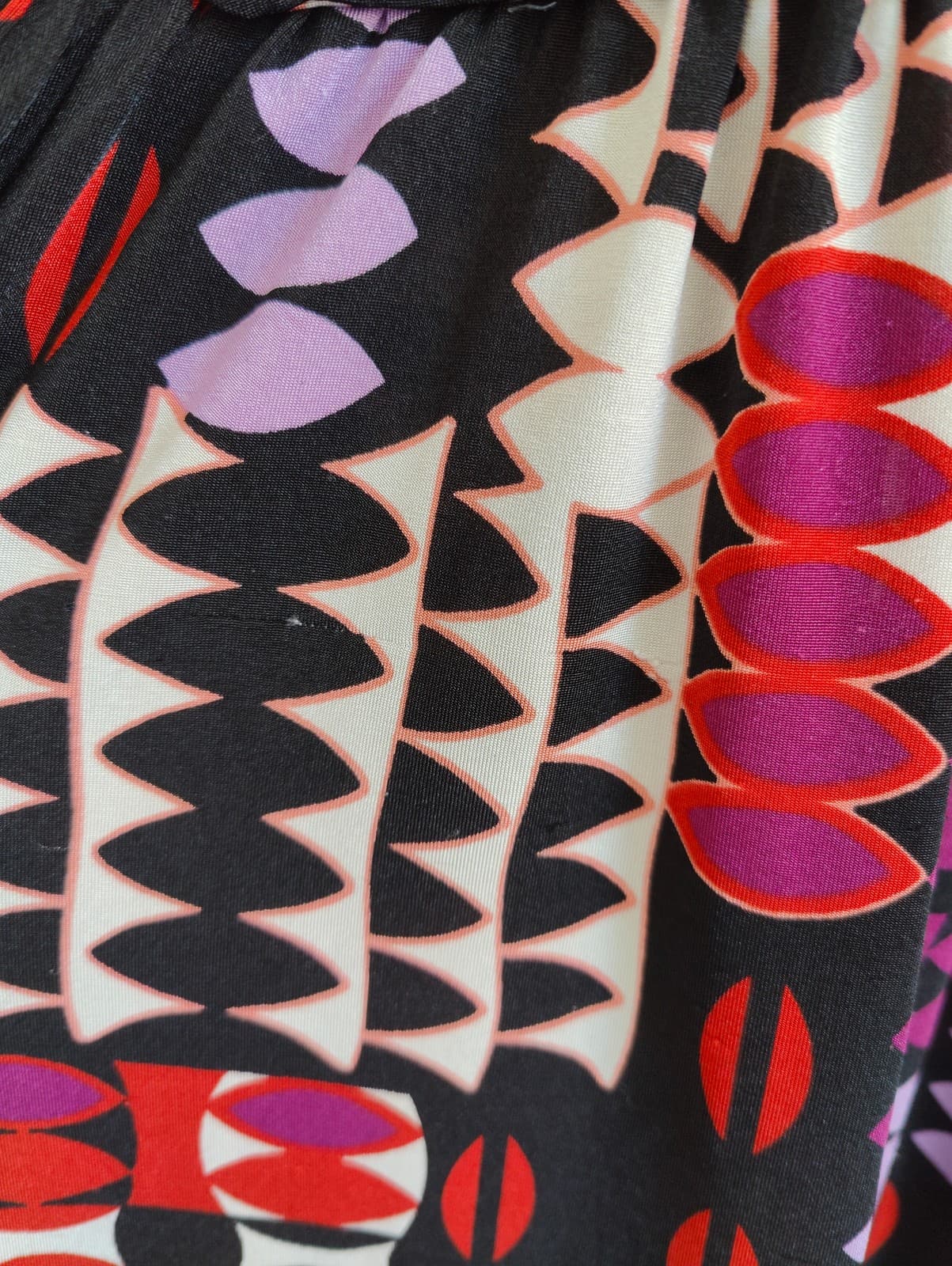Robe à imprimé géométrique multicolore Mango – Taille M — photo 4