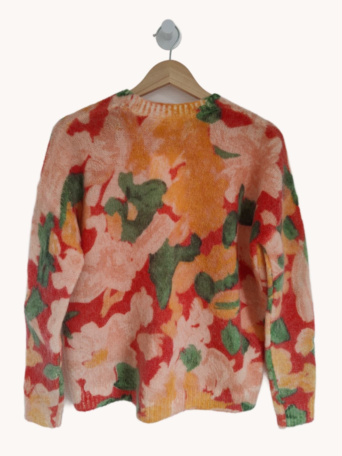 Pull en mohair à motif Sézane – Taille XS — photo 4