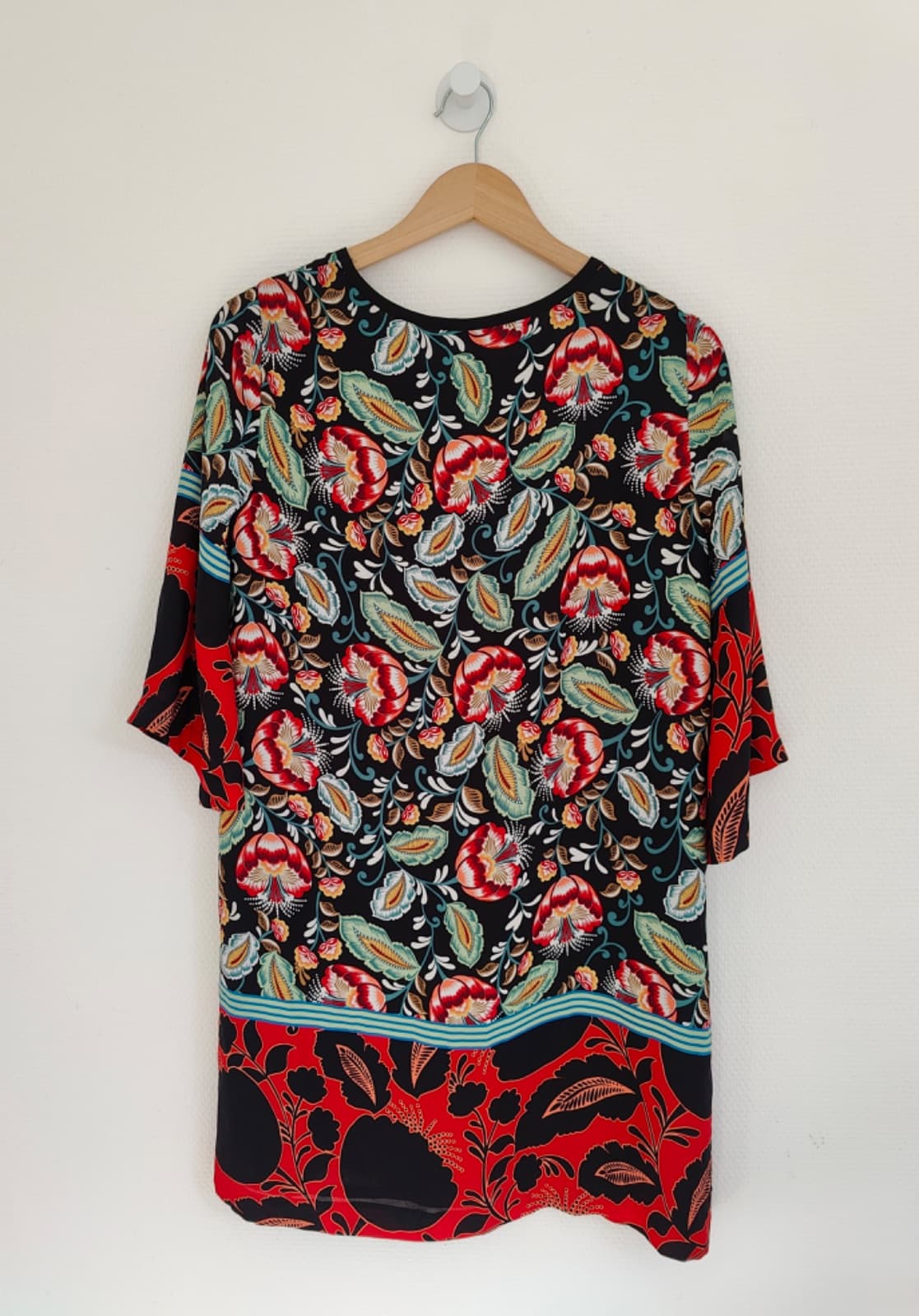 Robe imprimée à manches 3/4 Mango – Taille S — photo 4