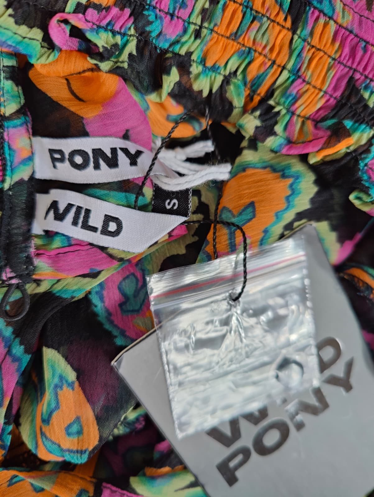 Blouse à imprimé cachemire multicolore Wild Pony – Taille S — photo 5
