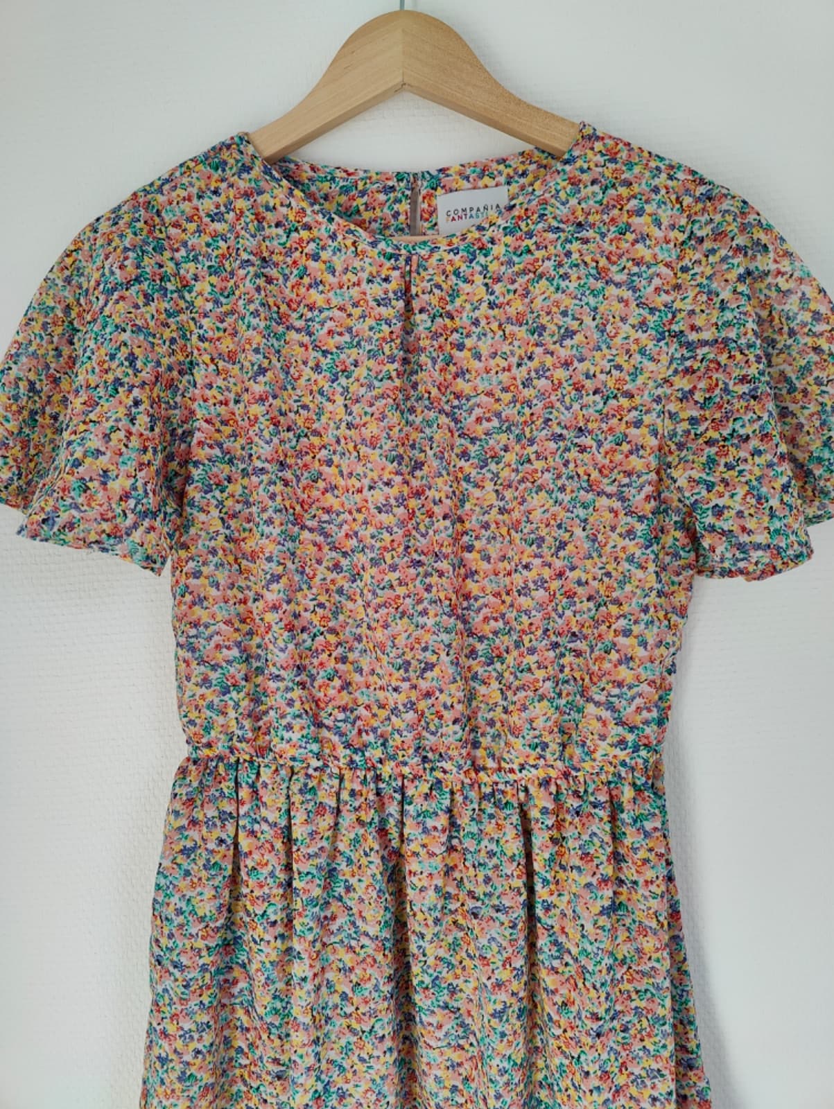 Robe fleurie multicolore Compania Fantastica – Taille S — photo 3