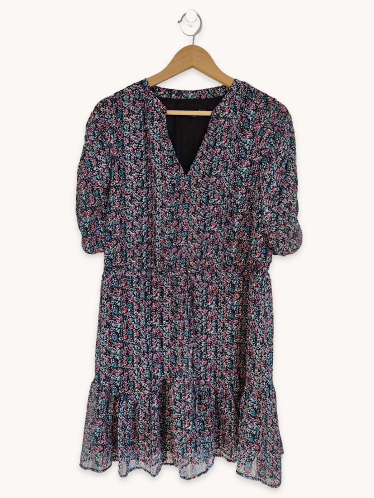 Robe Etam à imprimé floral multicolore – Taille 42 — photo 1
