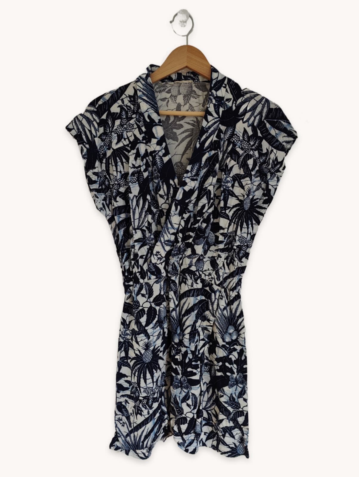 Robe American Vintage à imprimé tropical – Taille S — photo 1