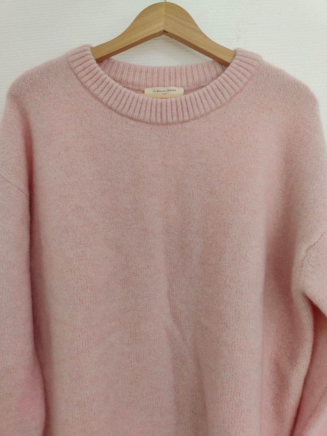 Pull en mohair rose Sézane – Taille L — photo 3