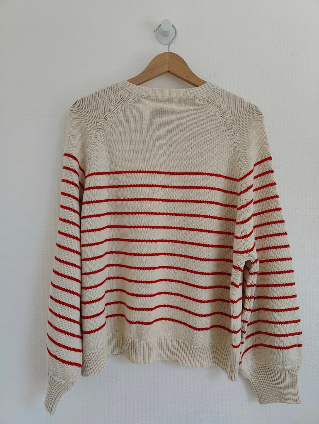 Pull marinière boutonné Sézane – Taille XXXL — photo 5