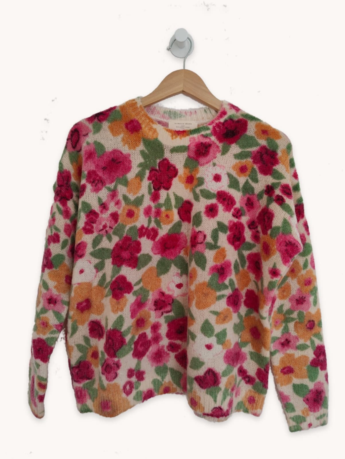 Pull en mohair fleuri Sézane – Taille S — photo 2