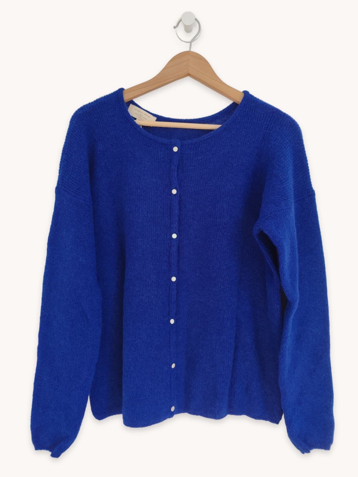 Gilet en maille Sézane bleu électrique – Taille XL — photo 2