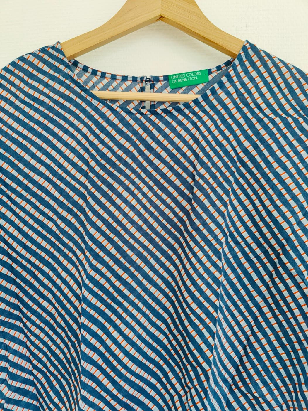 Blouse Benetton à rayures – Taille M — photo 3