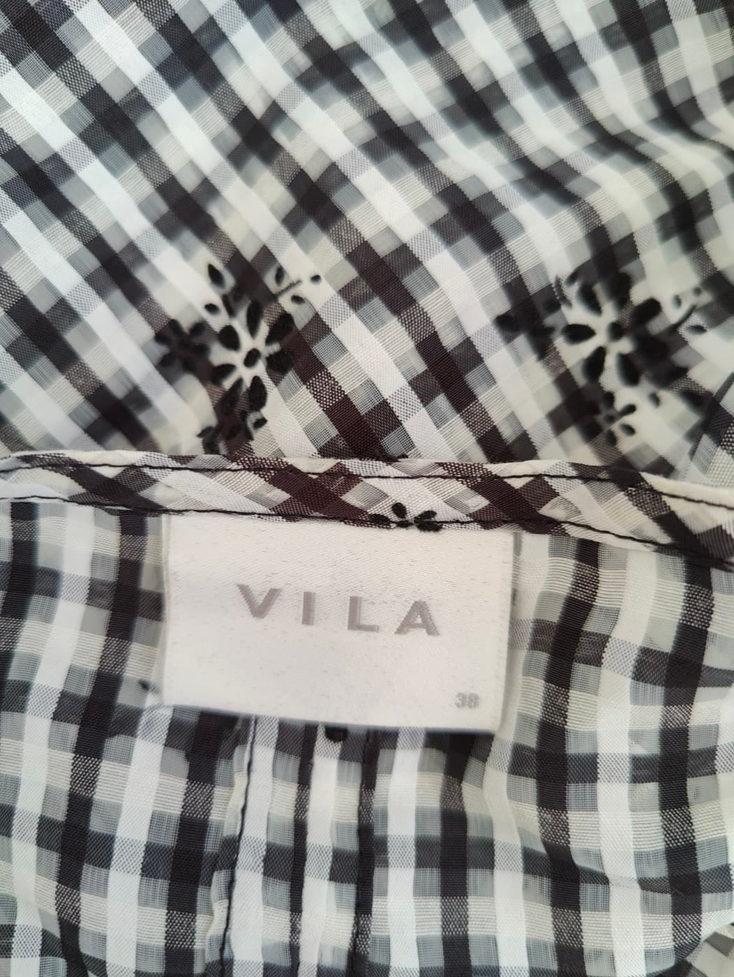 Robe Vila à motif vichy – Taille 38 — photo 3