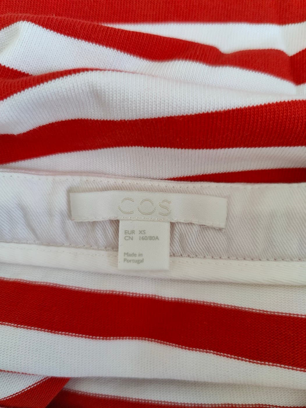 Robe COS marinière rouge et blanc – Taille XS — photo 4