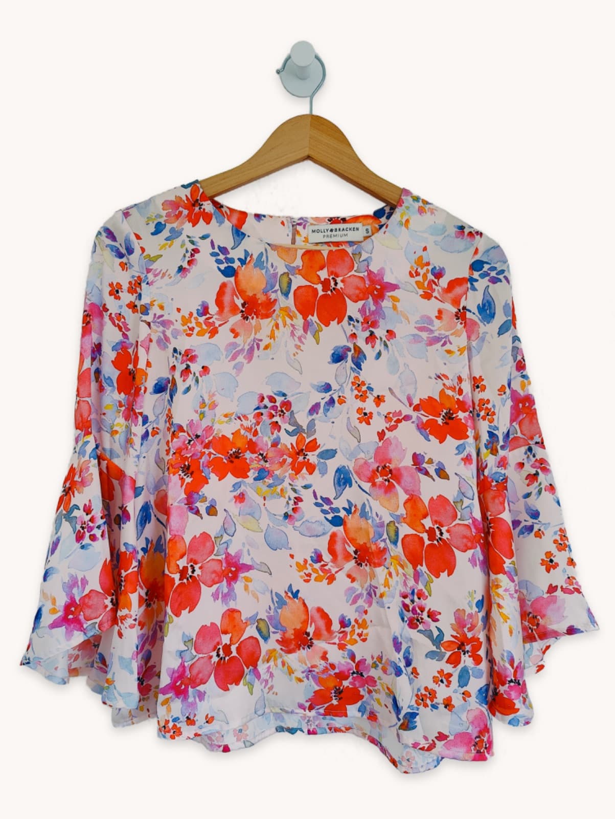 Blouse Molly Bracken à imprimé floral aquarelle – Taille S — photo 2