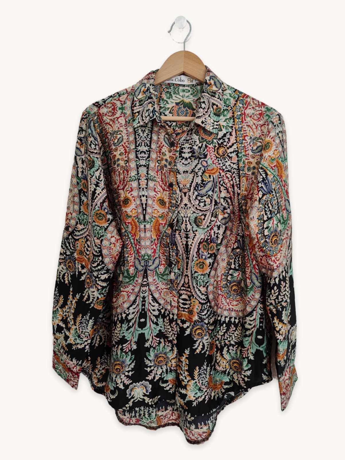 Chemise Nuria Cobo à imprimé paisley – Taille M — photo 2