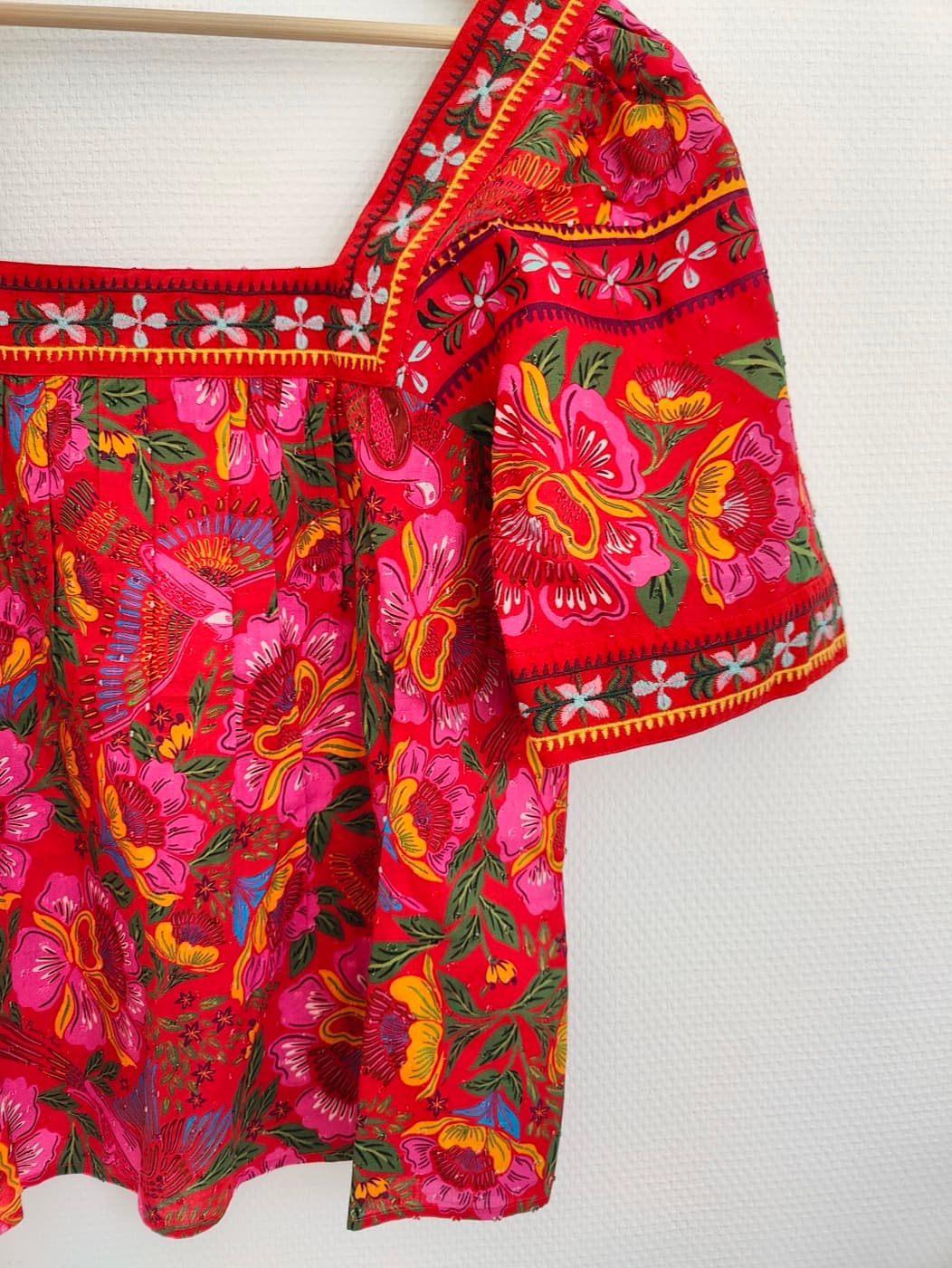 Blouse Sézane x Farm rio à imprimé floral – Taille L — photo 3