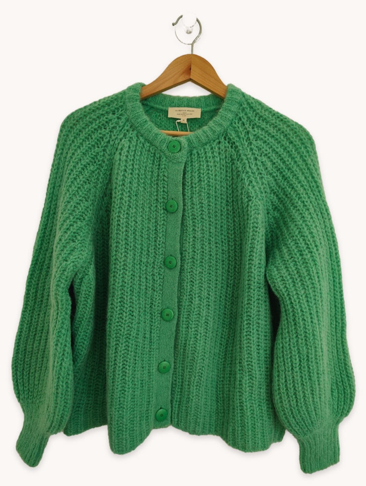 Cardigan Émile Sézane Vert – Taille M — photo 2
