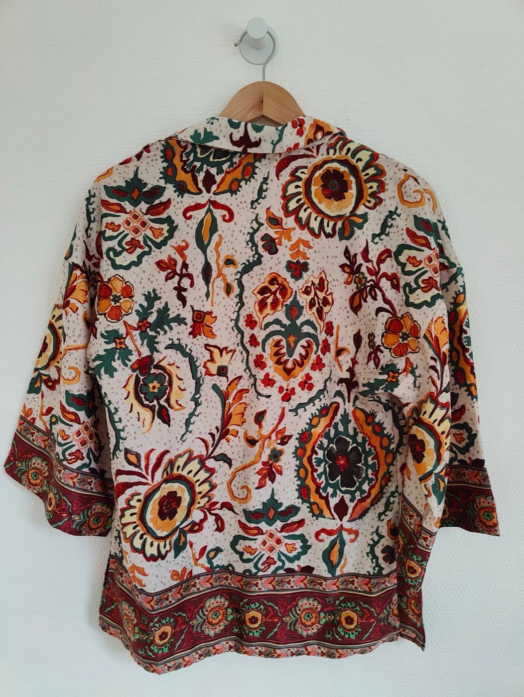 Blouse imprimée bohème à manches – Taille 42 — photo 4