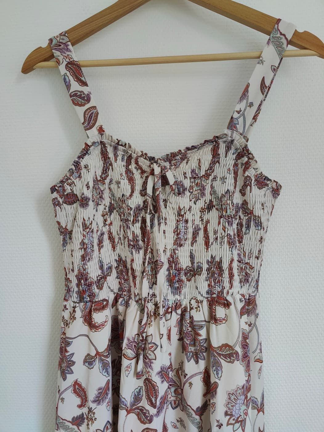 Robe Grace Karin à imprimé floral écru – Taille M — photo 2