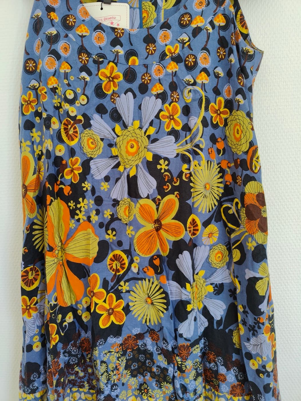 Robe Divina Providencia à imprimé floral rétro – Taille 38 — photo 3