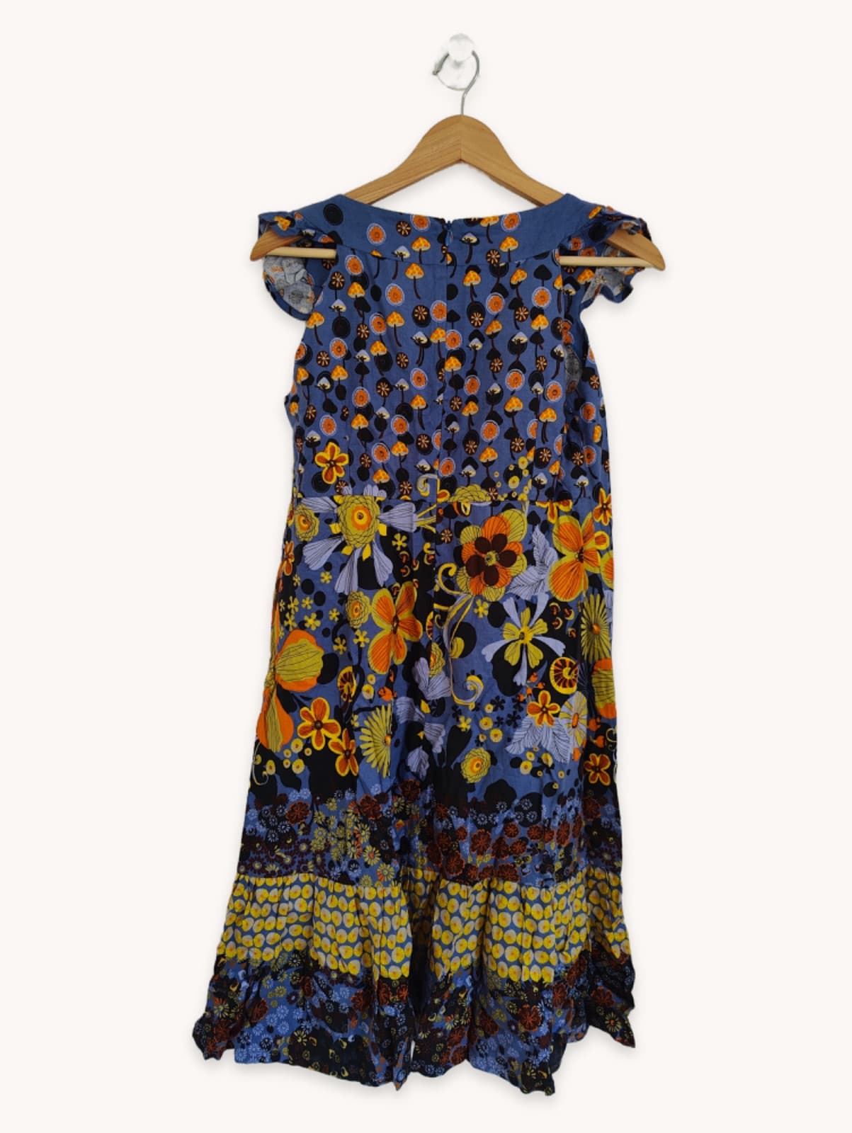 Robe Divina Providencia à imprimé floral rétro – Taille 38 — photo 4