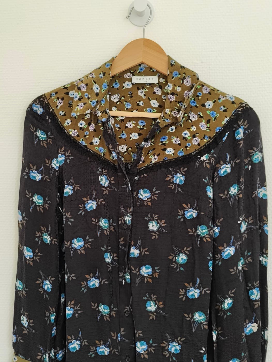 Chemise Sandro à imprimé floral – Taille 1 — photo 2