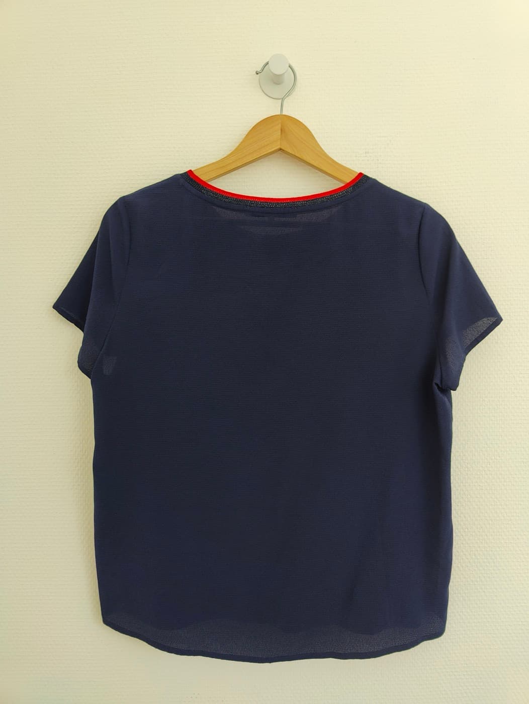 Blouse Gerard Darel en maille marine – Taille 36 — photo 3