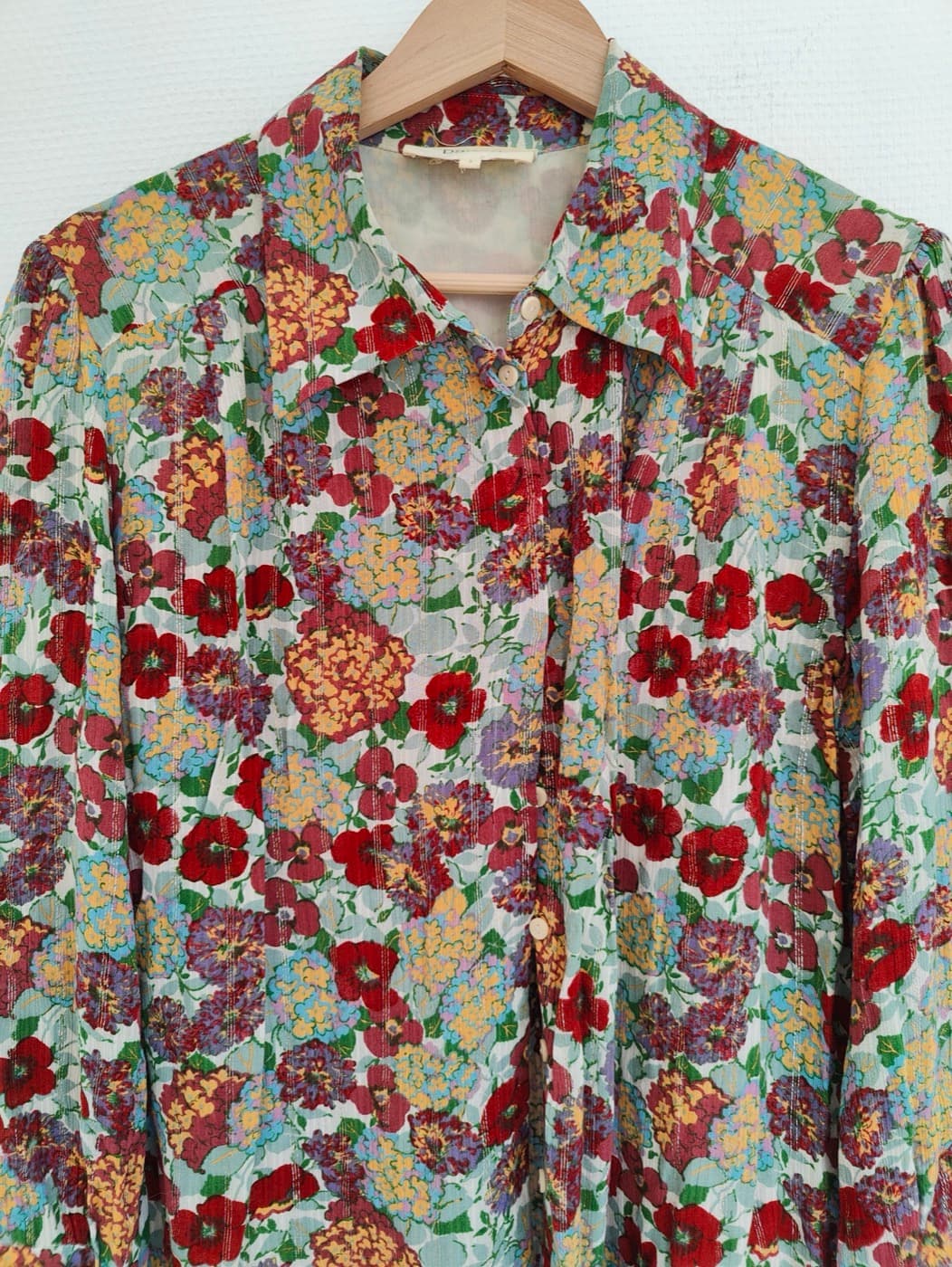 Chemise Ba&sh à imprimé floral multicolore – Taille 2 — photo 3