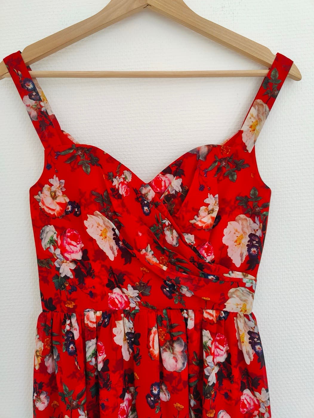 Robe The Kooples à imprimé floral rouge – Taille S — photo 2