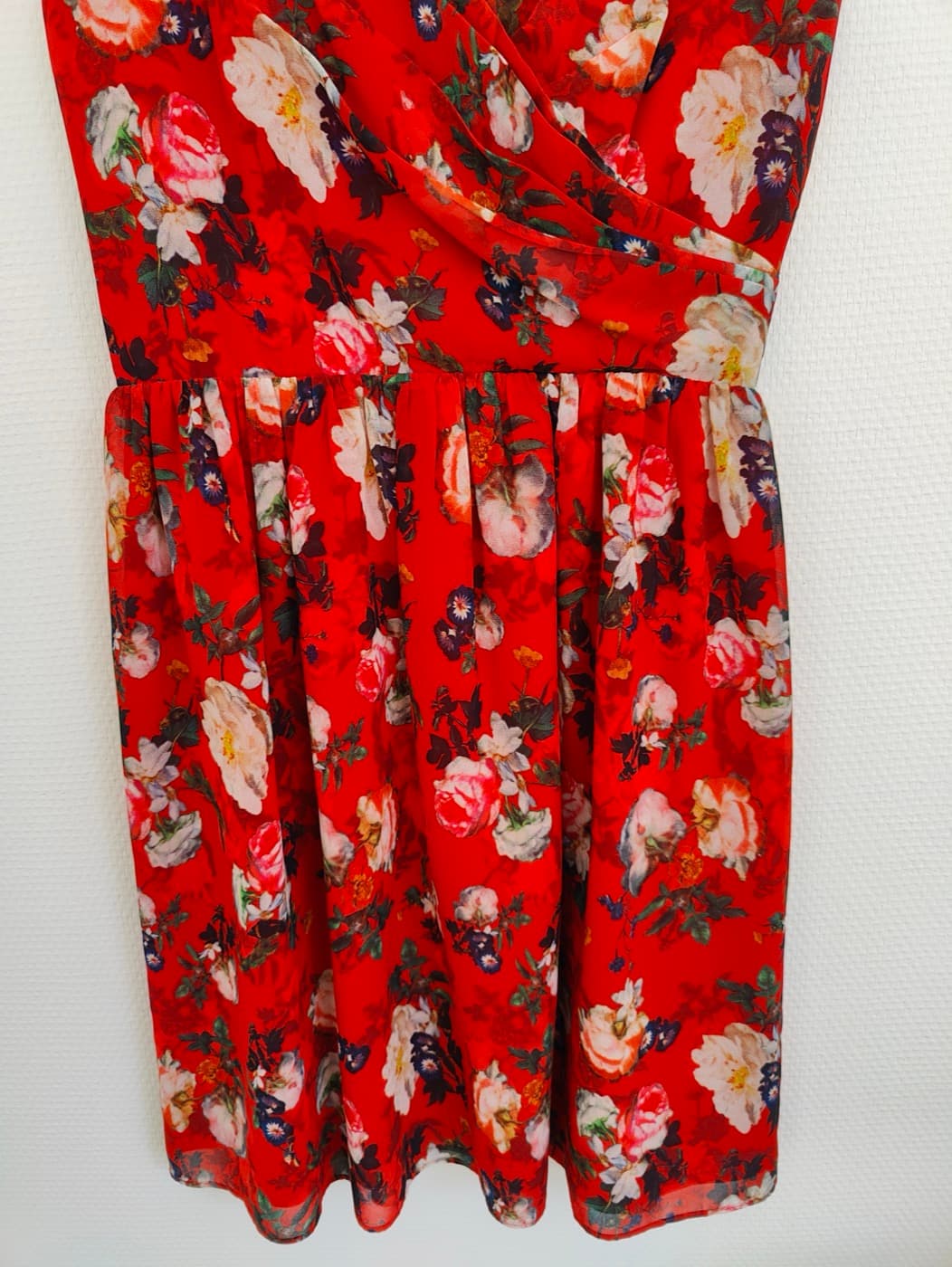 Robe The Kooples à imprimé floral rouge – Taille S — photo 3
