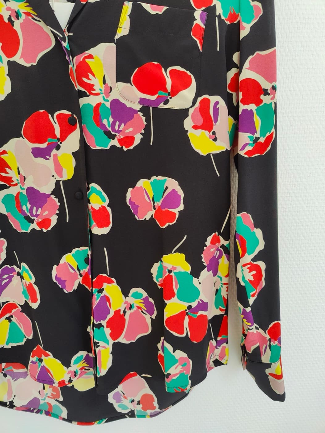 Chemise Sézane en soie imprimée – Taille 36 — photo 3