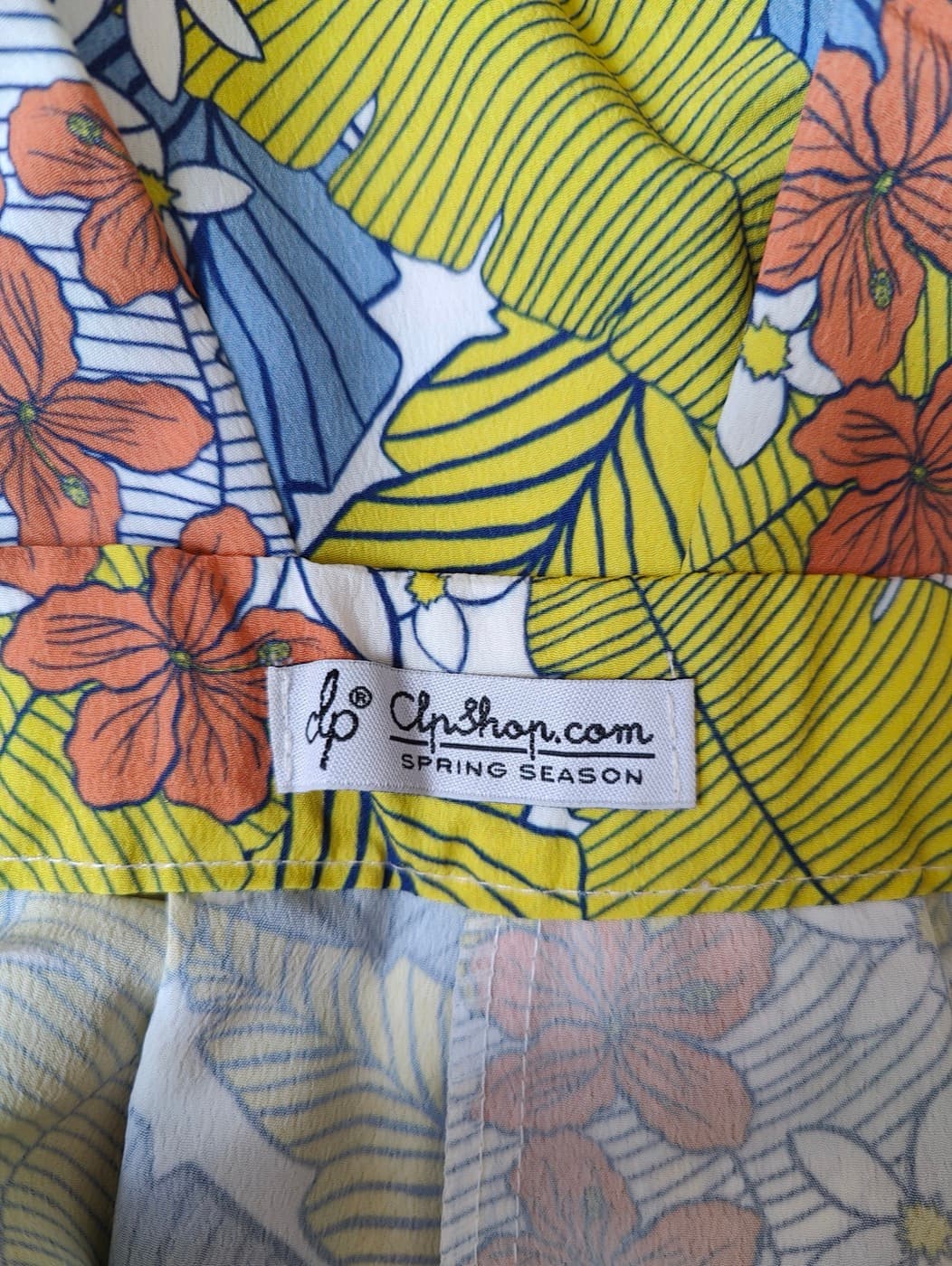 Short ClpShop à imprimé tropical – Taille L — photo 4